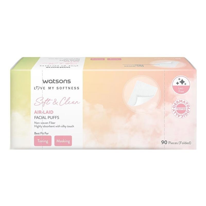 Air-Laid Facial Puffs Bundle 90'S X 3