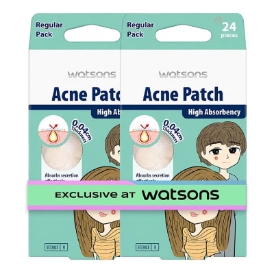 WATSONS COLLECTION - Acne Patch Regular 24'S X 2
