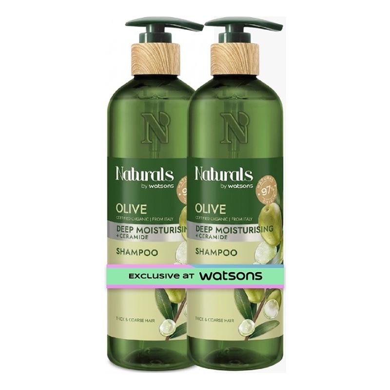 Olive Deep Moisturising Shampoo Bundle 490ml X 2