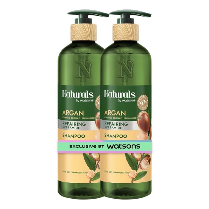 Argan Repairing Shampoo 490ml X 2
