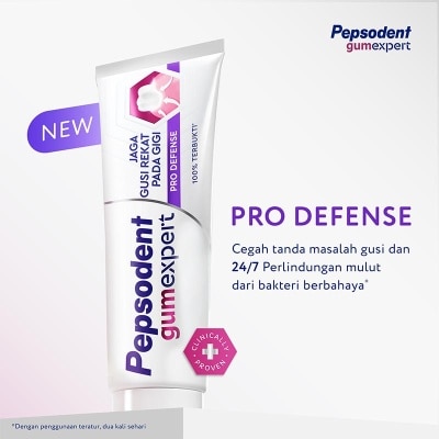 Pepsodent - Pasta Gigi Gum Expert Pro-Defense 100g