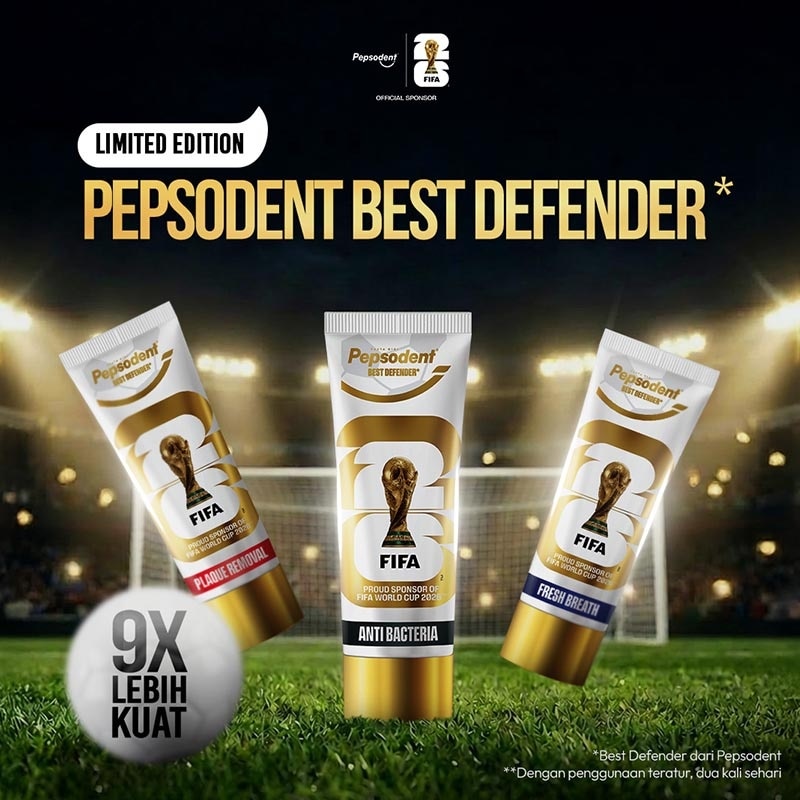 [Limited Edition] Pasta Gigi Best Defender FIFA Fresh Breath 95g