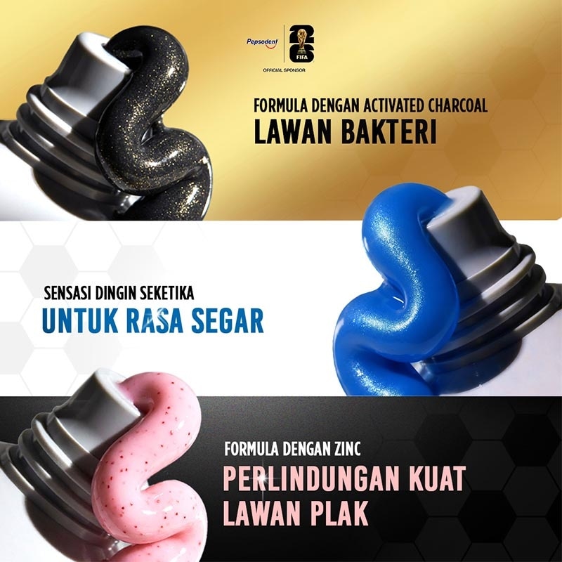 [Limited Edition] Pasta Gigi Best Defender FIFA Fresh Breath 95g