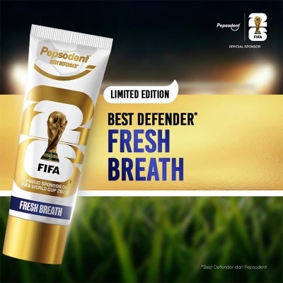 Pepsodent - [Limited Edition] Pasta Gigi Best Defender FIFA Fresh Breath 95g