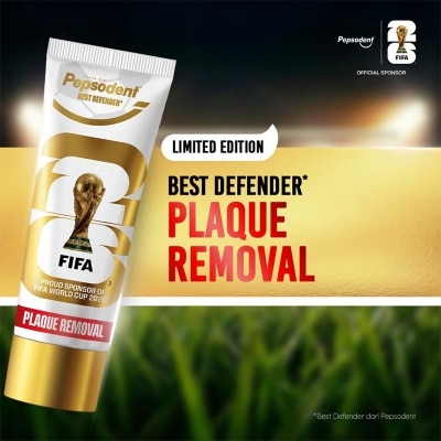 Pepsodent - [Limited Edition] Pasta Gigi Best Defender FIFA Plaque Removal 95g