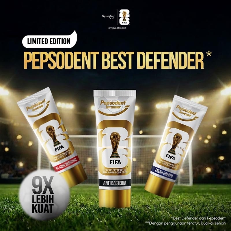 [Limited Edition] Pasta Gigi Best Defender FIFA Anti-Bacteria 95g