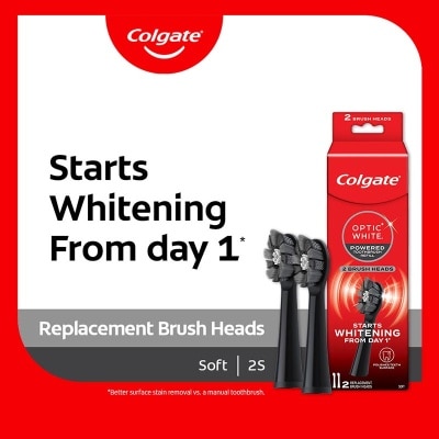COLGATE - Optic White Battery/Electric Toothbrush Refill 2'S image