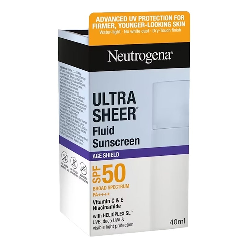 Ultra Sheer Fluid Sunscreen Age Shield SPF 50 PA ++++ 40ml