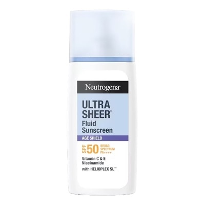 NEUTROGENA - Ultra Sheer Fluid Sunscreen Age Shield SPF 50 PA ++++ 40ml
