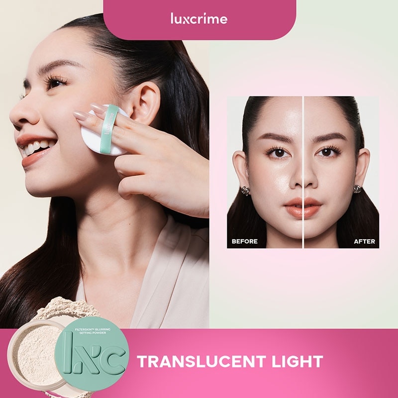 FilterSkin Blurring Setting Powder Translucent Light 10g