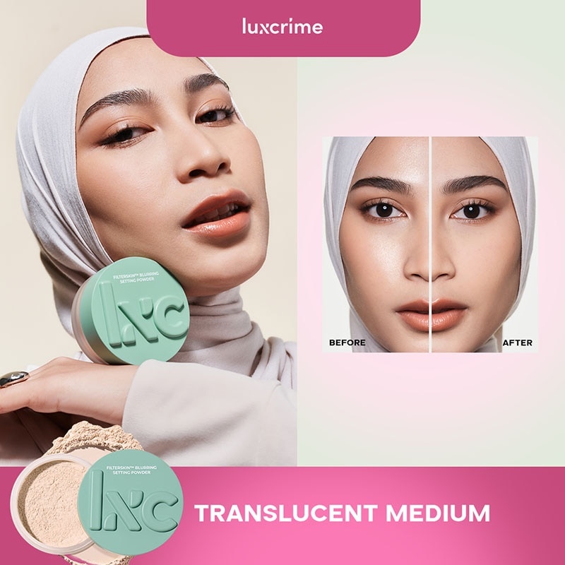 FilterSkin Blurring Setting Powder Translucent Medium 10g