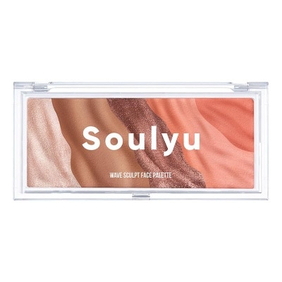 SOULYU - Wave Sculpt Face Palette 5in1 Palette Aurora image