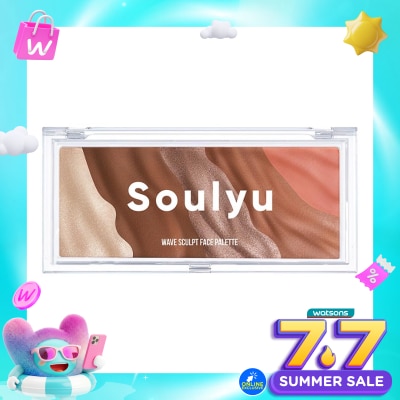SOULYU - Wave Sculpt Face Palette 5in1 Palette Earth