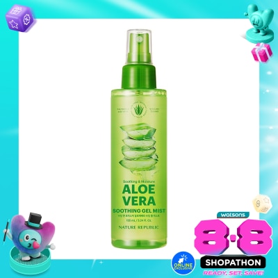 NATURE REPUBLIC - Soothing & Moisture Aloe Vera Soothing Gel Mist 155ml image