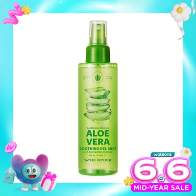 NATURE REPUBLIC - Soothing & Moisture Aloe Vera Soothing Gel Mist 155ml