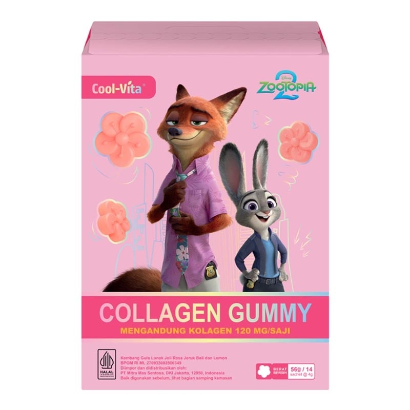 Collagen Gummy Zootopia Box 14'S image