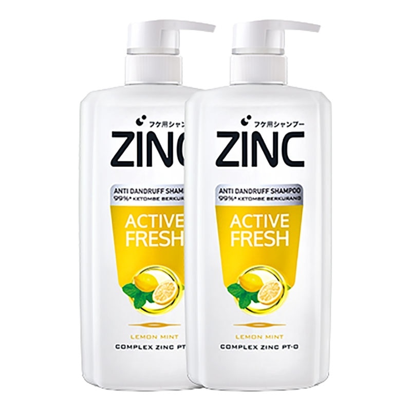 Twin Pack Shampoo Active Fresh Botol 680ml