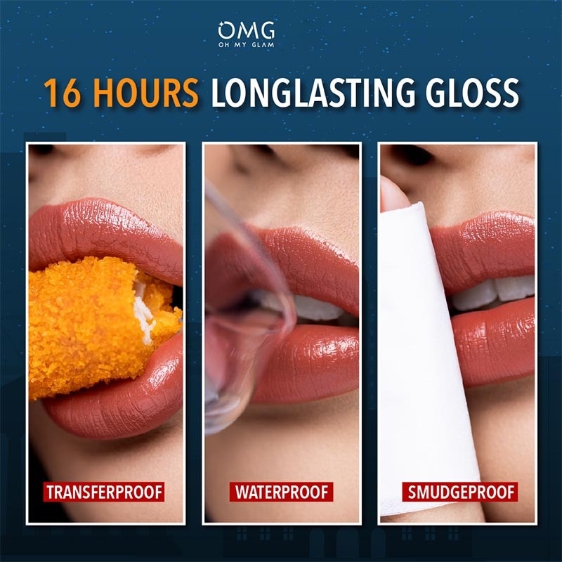 Oh My Glam Colorlast Lip Vinyl 12 Brick Glam 2.5g