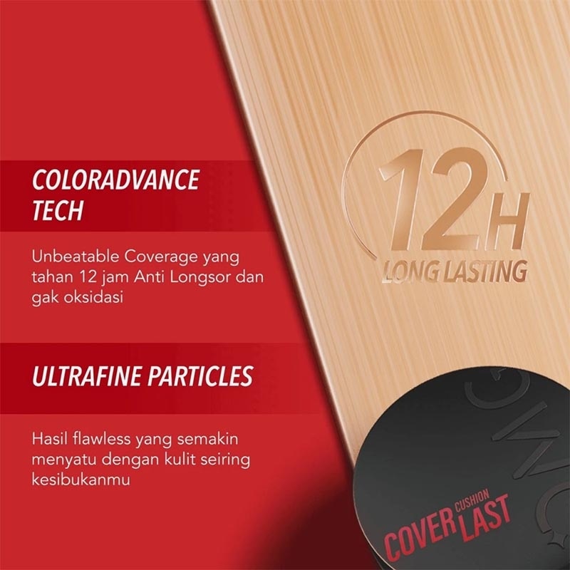 Oh My Glam Coverlast Cushion 20N Vanilla 15g