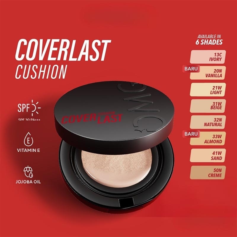 Oh My Glam Coverlast Cushion 33W Almond 15g