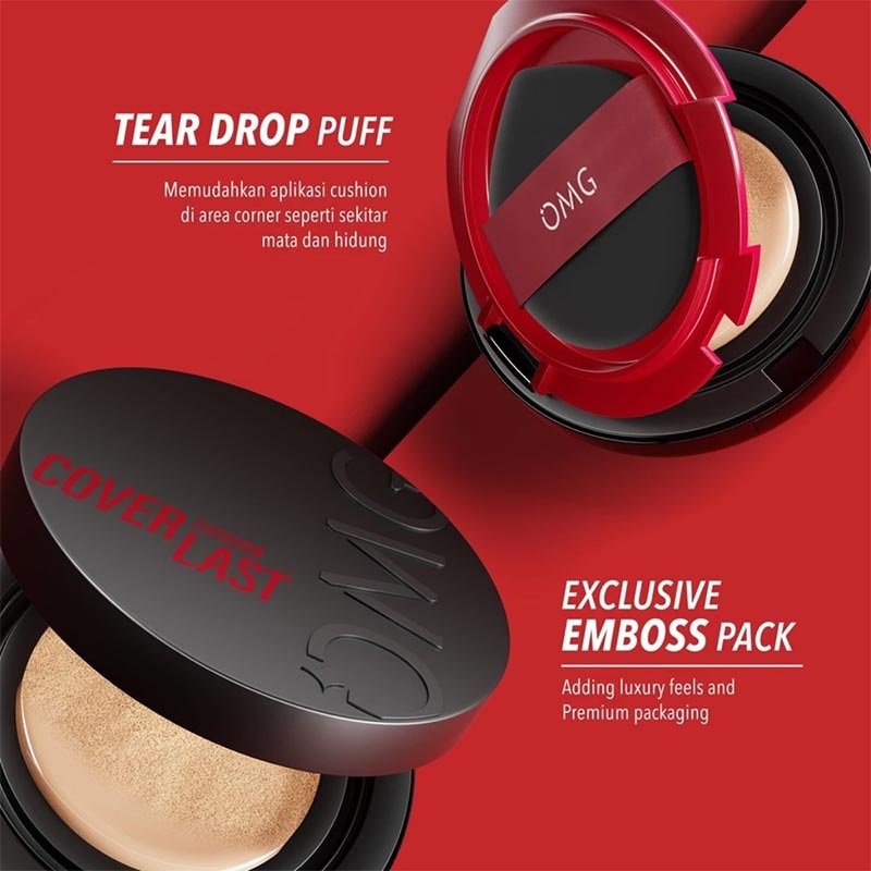 Oh My Glam Coverlast Cushion 33W Almond 15g