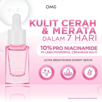 OMG - Oh My Glow 10% Niacinamide Pro Tranexamic Acid Ultra Brightening Expert Serum 17ml