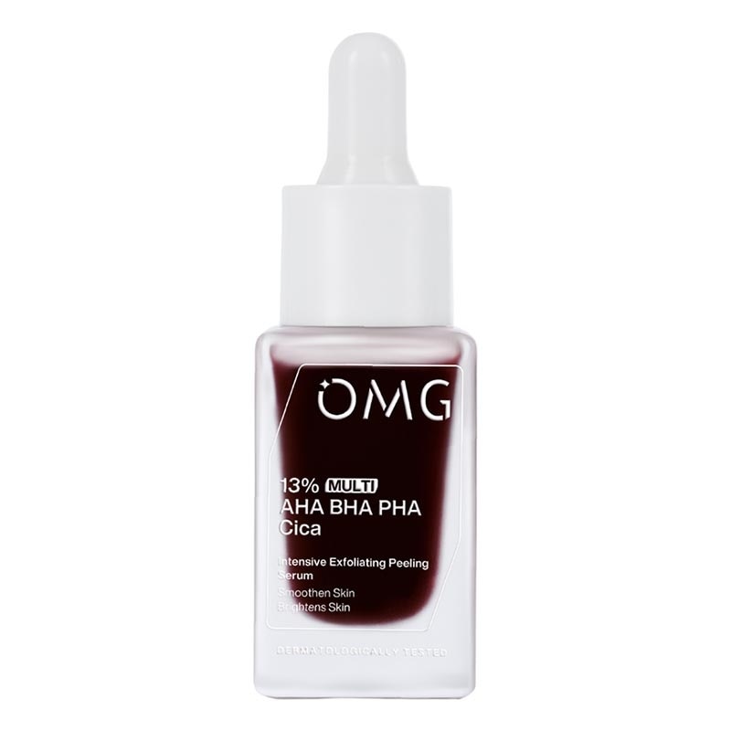 Oh My Glow 13% Multi AHA BHA PHA CICA Intensive Exfoliating Peeling Serum 17ml