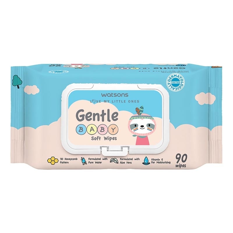 Gentle Baby Soft Wipes Bundle 20'S X 3