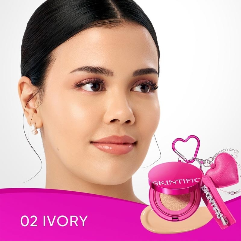 Cover Glow Perfect Cushion with Chain 02 Ivory