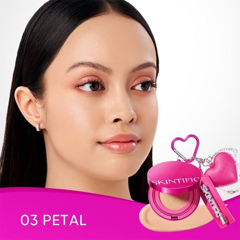 Cover Glow Perfect Cushion with Chain 03 Petal