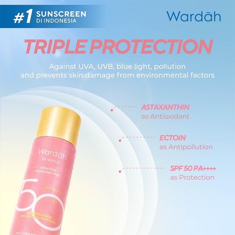 UV Shield Ultra-Fine Mist Sunscreen Serum SPF 50+ PA++++ 50ml