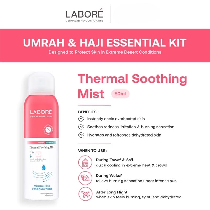 Dermalab Revolutionaire Umrah & Hajj Essential Kit