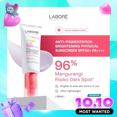 LABORE Dermalab Revolutionaire Anti Pigmentation Brightening Physical Sunscreen 40ml image