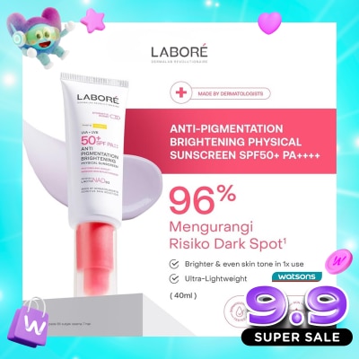 LABORE - Dermalab Revolutionaire Anti-Pigmentation Brightening Physical Sunscreen 40ml image
