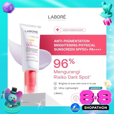 LABORE - Dermalab Revolutionaire Anti-Pigmentation Brightening Physical Sunscreen 40ml image