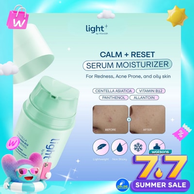 LIGHT+ - Vitamin B12 Calm + Reset Serum Moisturizer 30g