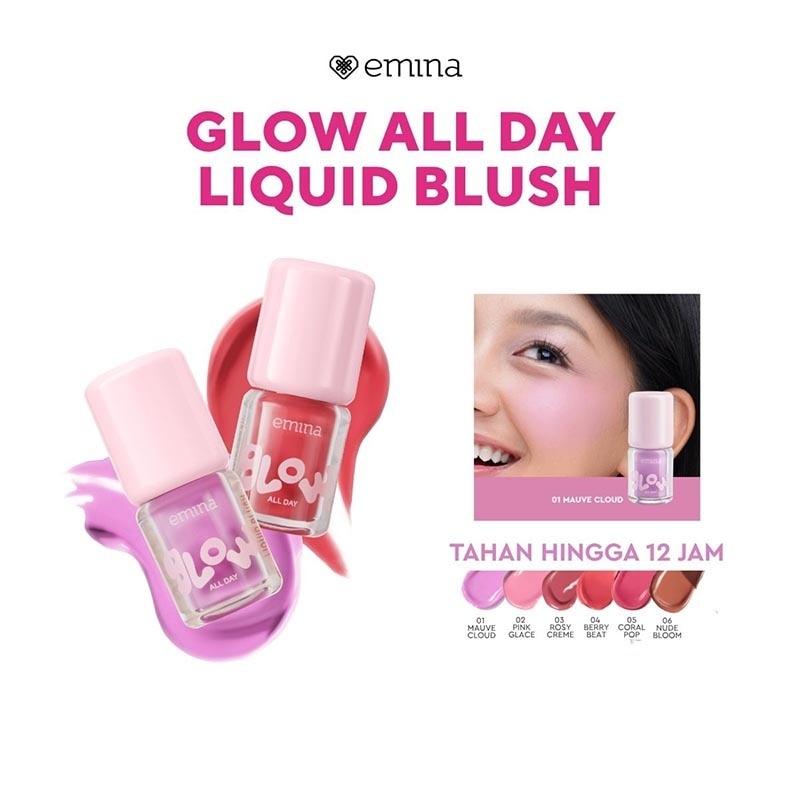 Glow All Day Liquid Blush 01 Mauve Cloud 2.5g