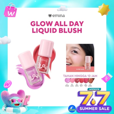 EMINA - Glow All Day Liquid Blush 02 Pink Glace 2.5g