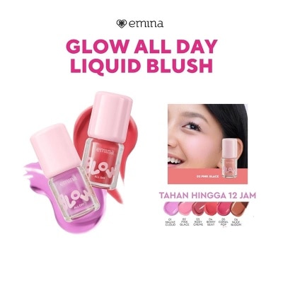 EMINA - Glow All Day Liquid Blush 02 Pink Glace 2.5g