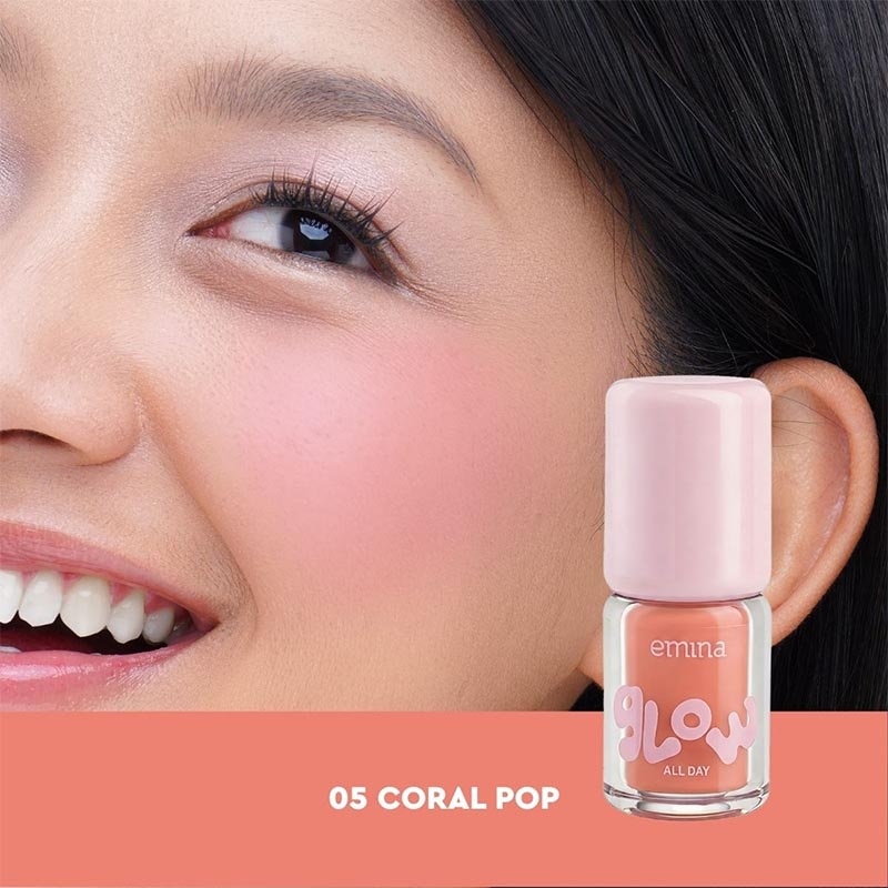 Glow All Day Liquid Blush 05 Coral Pop 2.5g