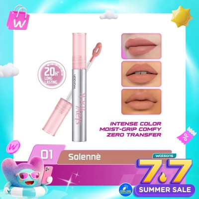 WARDAH - Staylock Lip Matte 01 Solennè 2.7g