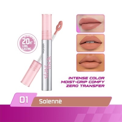 WARDAH - Staylock Lip Matte 01 Solennè 2.7g