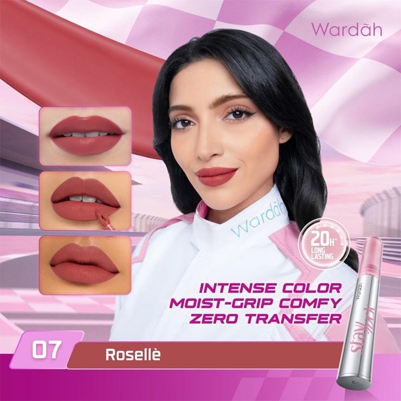 Staylock Lip Matte 07 Roselle 2.7g image