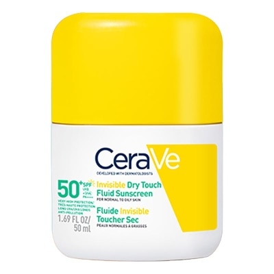 CERAVE - Invisible Dry Touch Fluid Sunscreen SPF 50+ 50ml