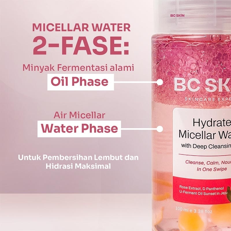 Hydrate Micellar Water with Deep Cleansing Oil 100ml
