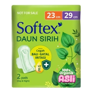 GWP SOFTEX DAUN SIRIH 23CM & 29CM 2'S