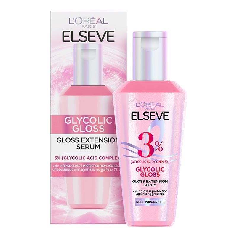 Elseve Glycolic Gloss Gloss Extension Serum 80ml
