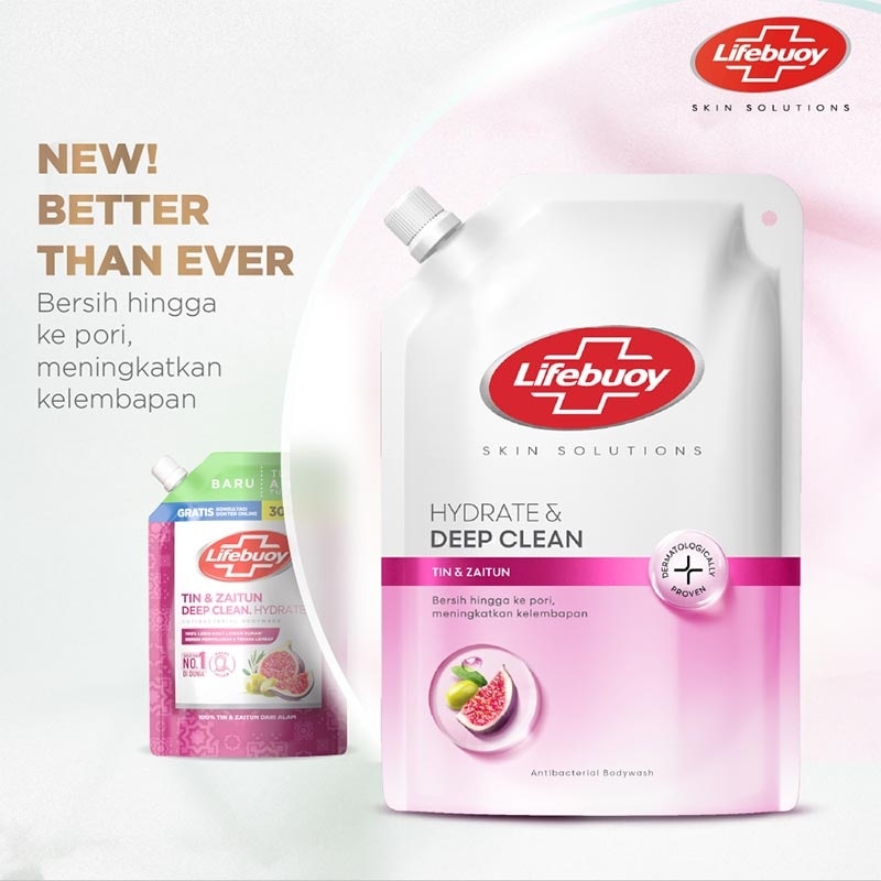 Sabun Mandi Cair Tin & Zaitun Refill 380g