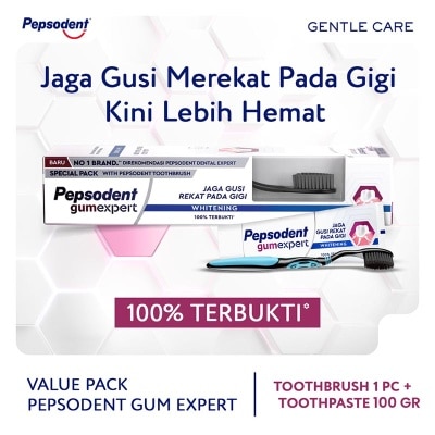 Pepsodent - Value Pack Gum Expert Whitening 100g
