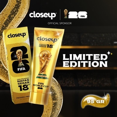 Close Up - Pasta Gigi FIFA World Cup 2026™ Antibacterial 95g